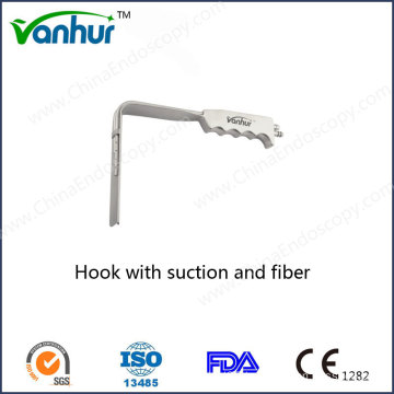 Hook with Suction and Fiber